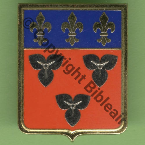 A0989 2020 DRILLE INS ENT EAA.1.54 EVREUX  DUSEAUX Griffes et butees Dos irreg scintillant Src.Y.GENTY 15Eur(x10) 